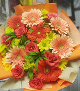 Orange Blossom Bouquet Thanksgiving