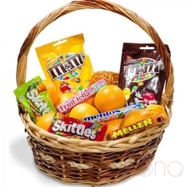 Orange and Sweet Gift Basket | Ukraine Gift Delivery.