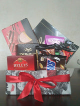 Passionate Dark Chocolate Basket | Ukraine Gift Delivery.