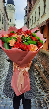 Pink Fantasy Bouquet Flowers