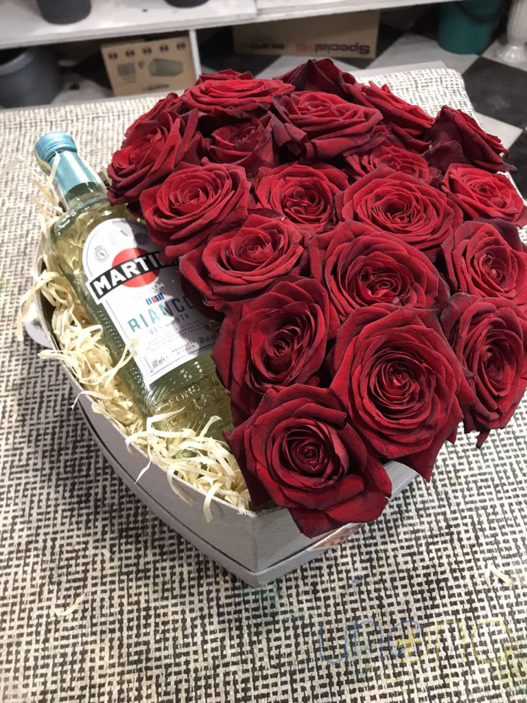 ’Pink Love’ Gift Box Flower box