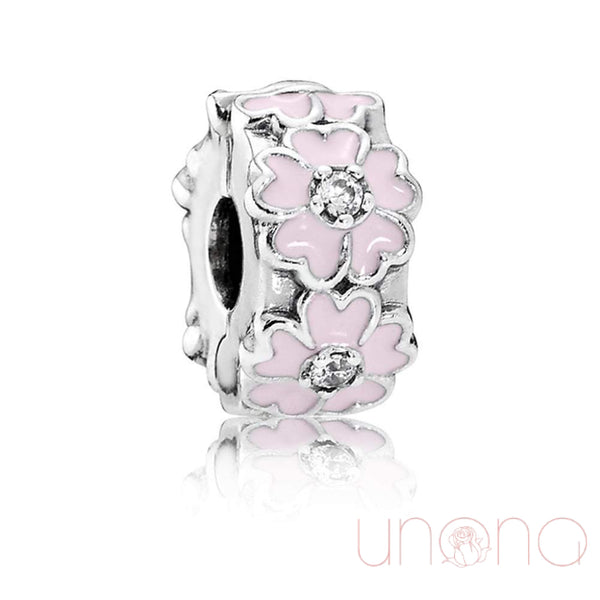 Pink Primrose Flower Clip Charm | Ukraine Gift Delivery.