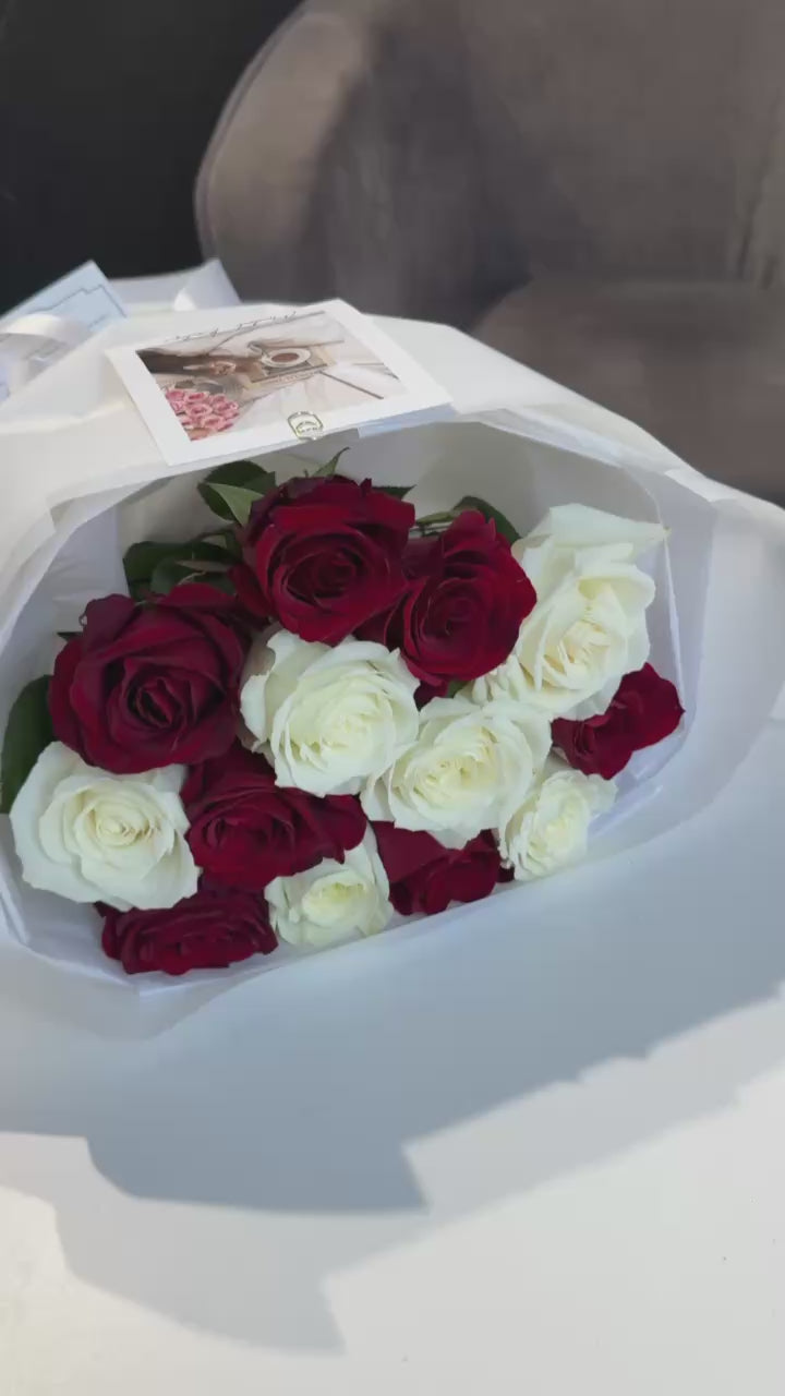 Romantic roses delivery in Ivano-Frankivsk Ukraine