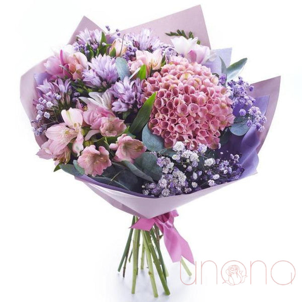Purple Tenderness Bouquet | Ukraine Gift Delivery.