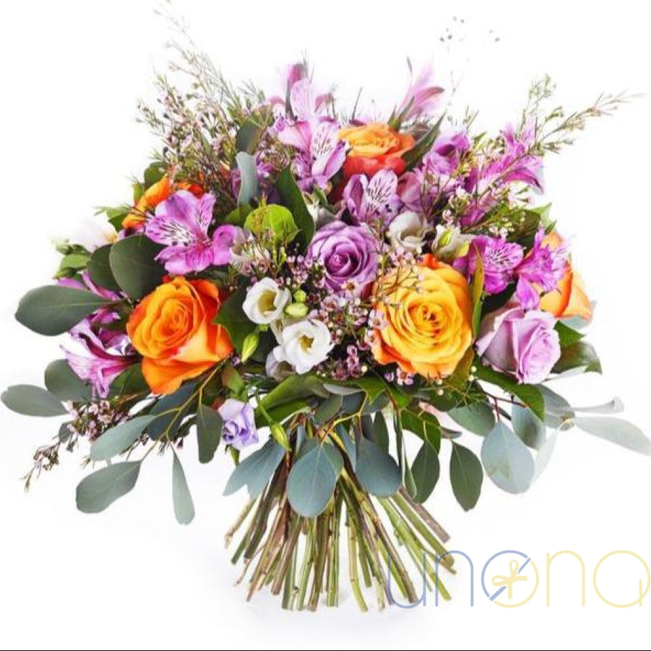Purple Touch Bouquet | Ukraine Gift Delivery.
