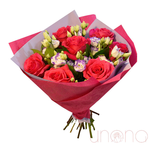 Romantic Raspberry Bouquet | Ukraine Gift Delivery.