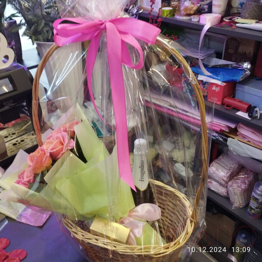 Romantic Trio Gift Basket By Holidays