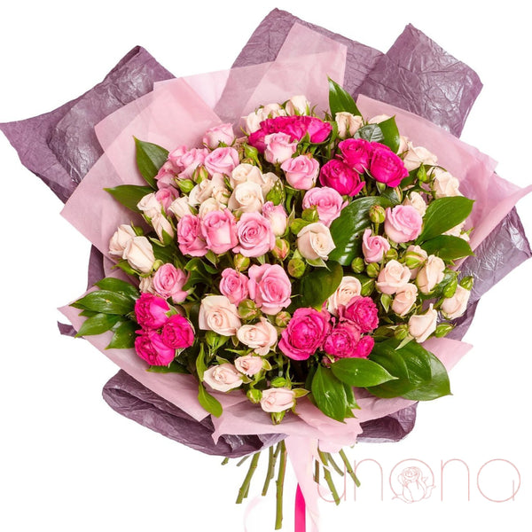 Rose Aura Bouquet | Ukraine Gift Delivery.