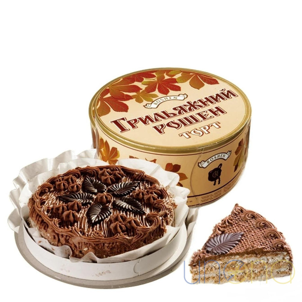 Roshen Hazelnut Brittle Cake for delivery in Ukraine