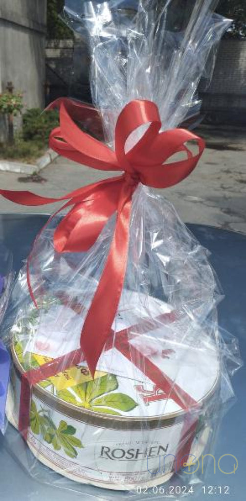 Original Roshen Kyiv Cake ready for delivery in Ukraine