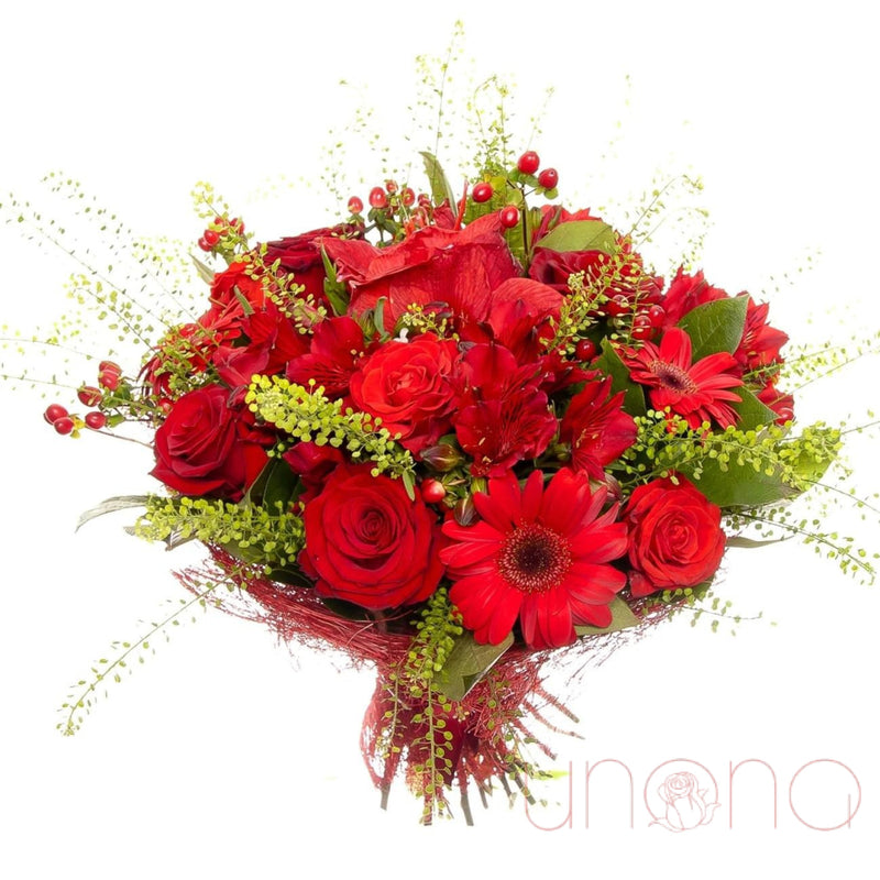 Ruby Kiss Bouquet | Ukraine Gift Delivery.