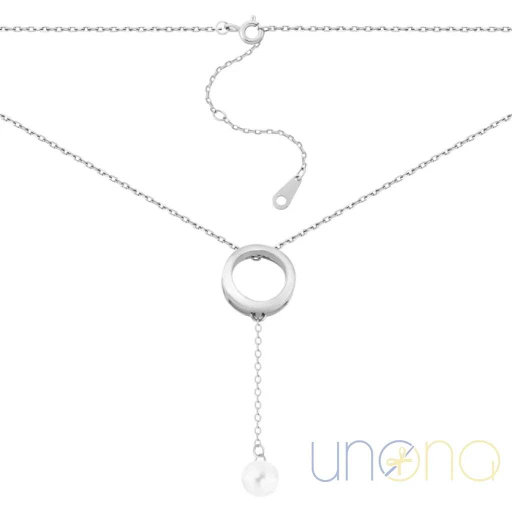 Silver Pearl Necklace – Timeless Beauty for Every Occasion Earrings