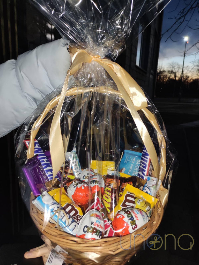 Snacks And Chocolates Gift Basket By Occasion