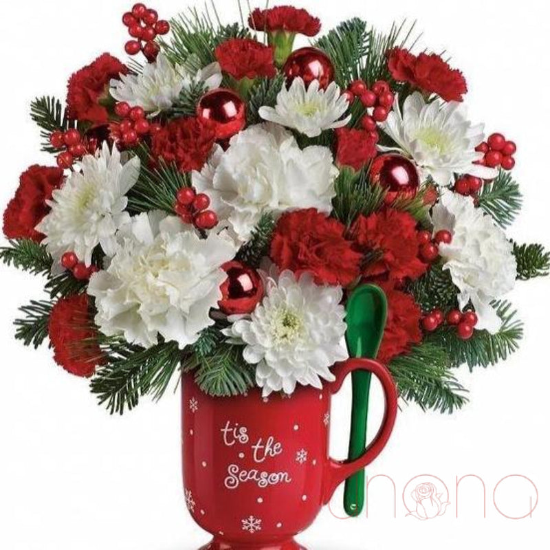 Snow Confetti Bouquet | Ukraine Gift Delivery.