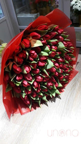 Spring Affection Tulips Bouquet | Ukraine Gift Delivery.