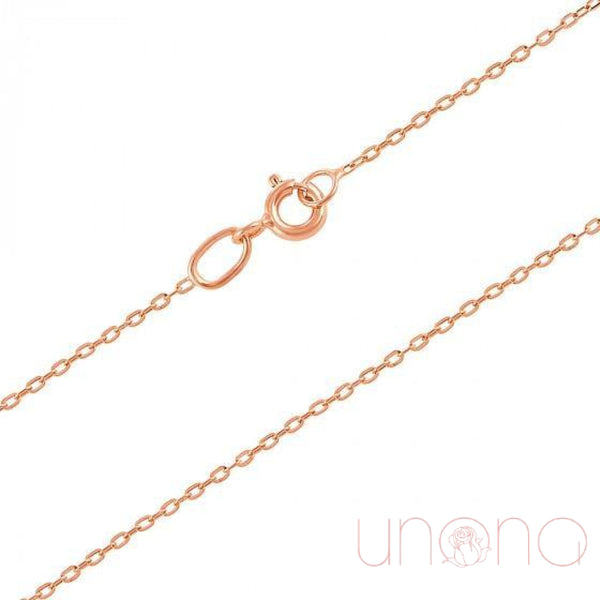 Square Anchor Golden Chain | Ukraine Gift Delivery.