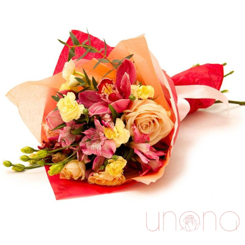 Sun Fondling Bouquet | Ukraine Gift Delivery.