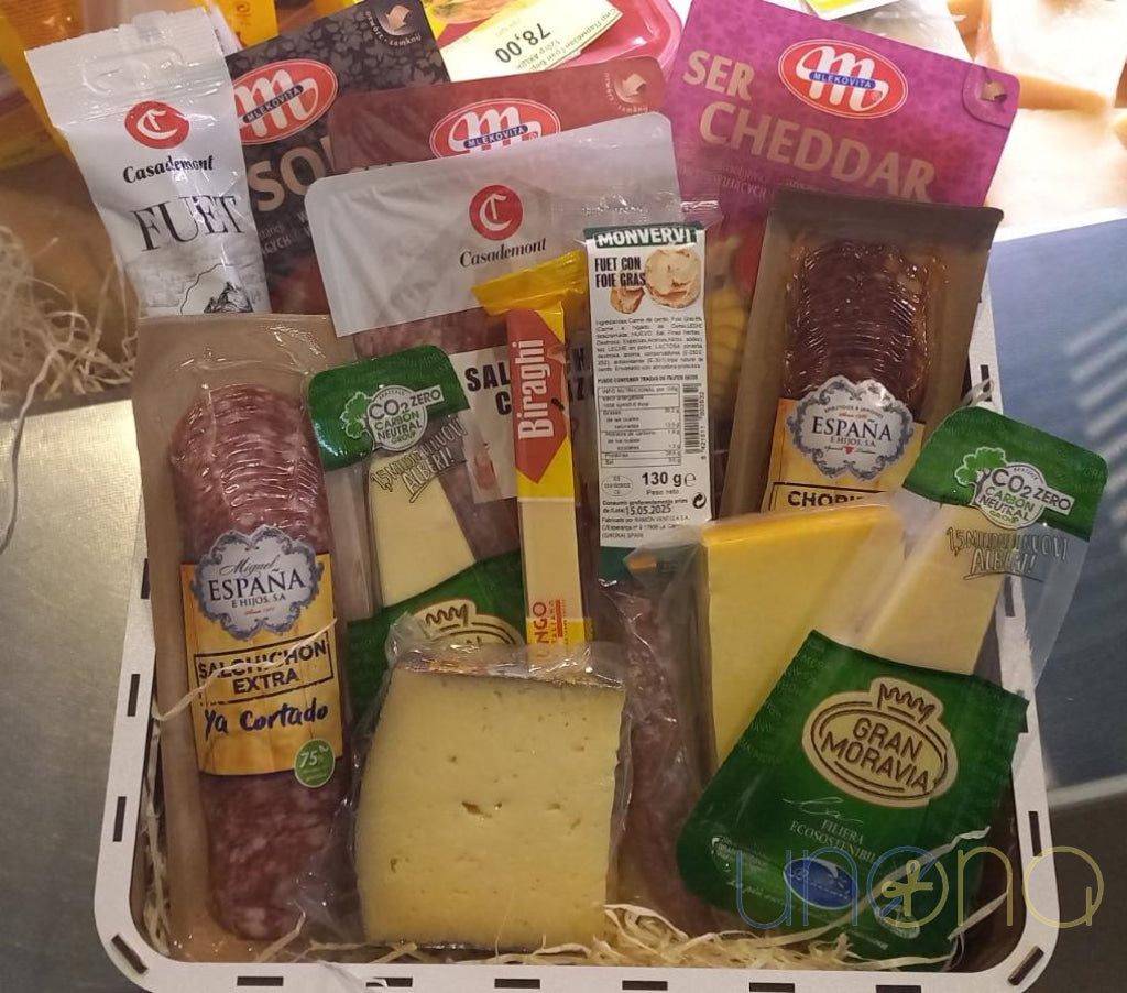 Supreme Salami and Cheese Basket Cheese