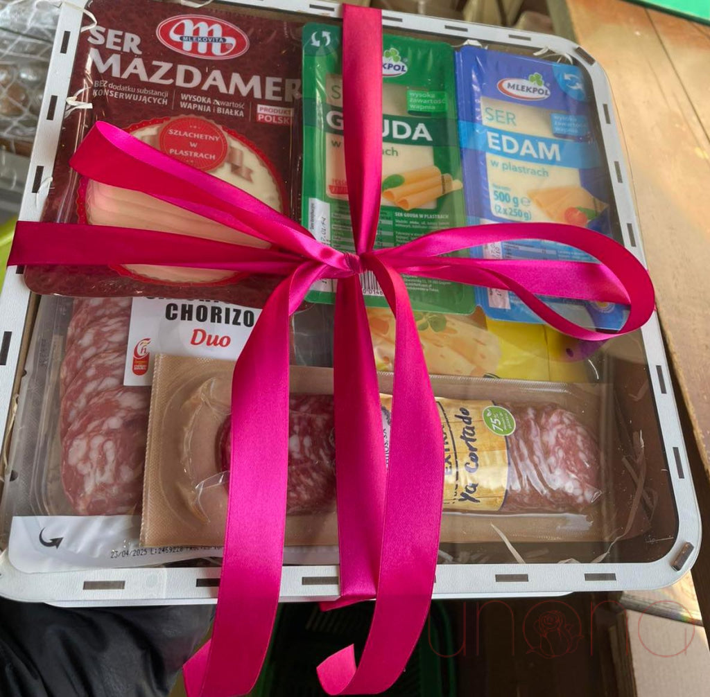 Supreme Salami and Cheese Basket Cheese