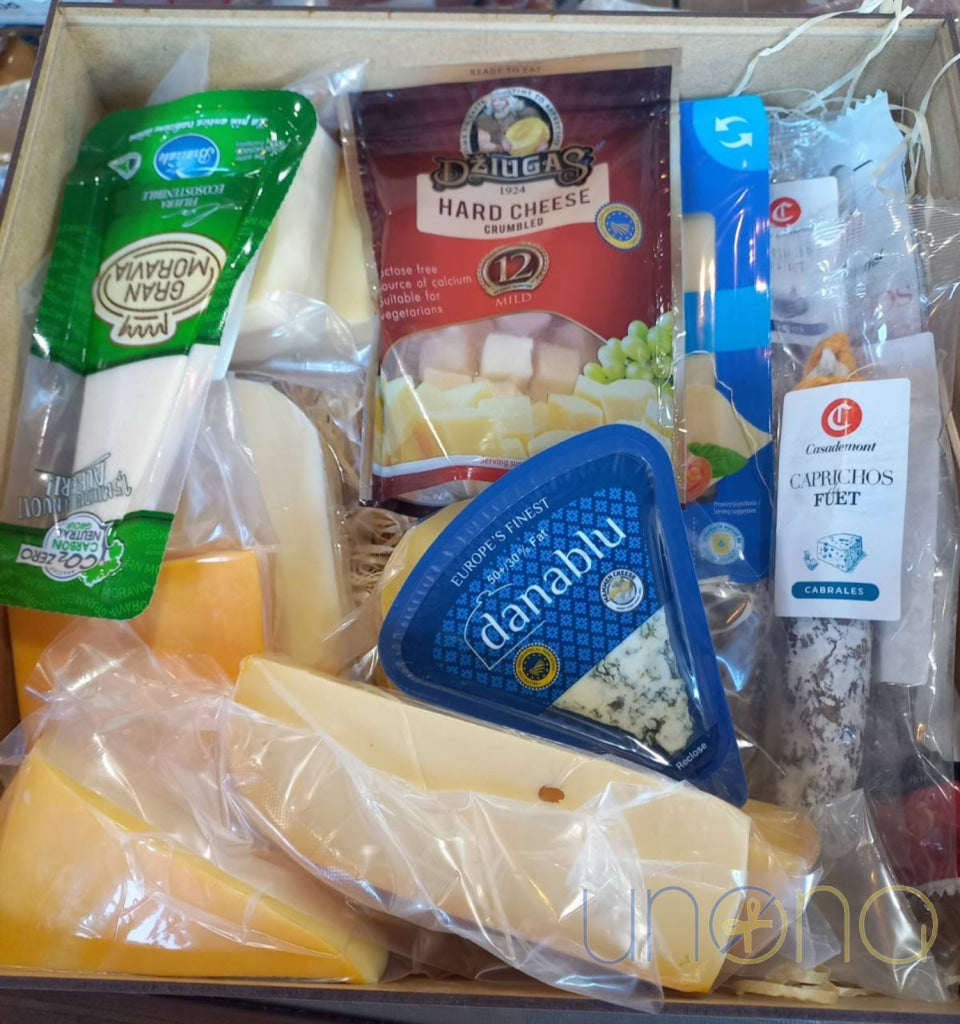 Supreme Salami and Cheese Basket Cheese