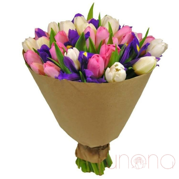 Sweet Message of Love Bouquet | Ukraine Gift Delivery.