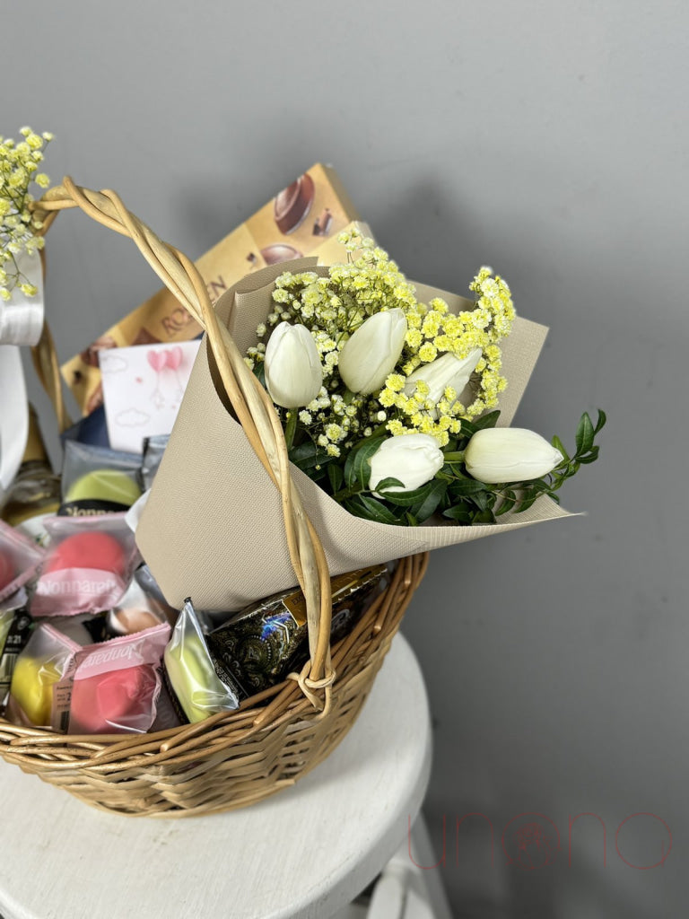 The Yummiest Wishes Gift Basket By Holidays
