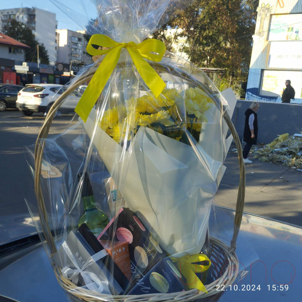 The Yummiest Wishes Gift Basket By Holidays