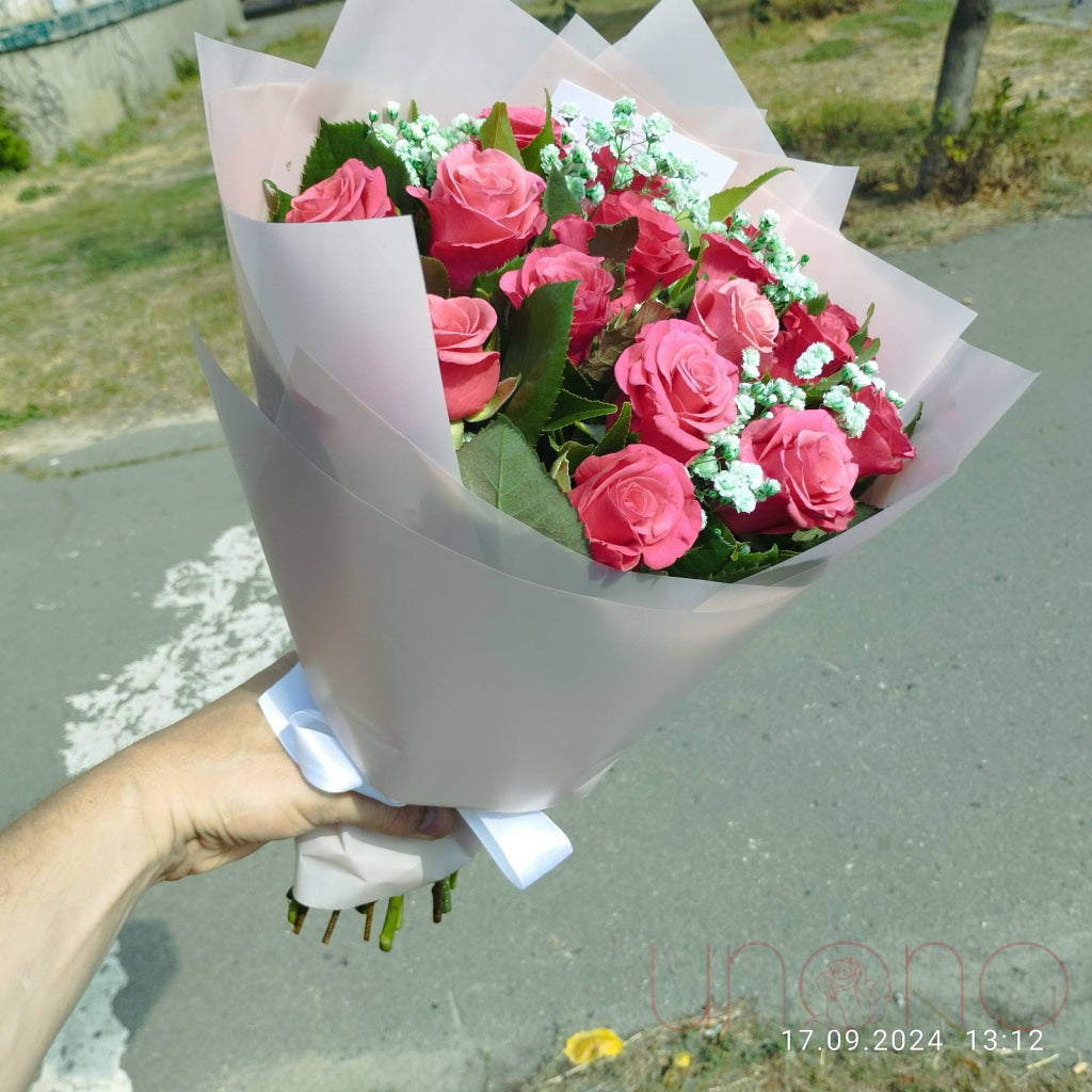 To My Sweetheart Roses Bouquet Roses