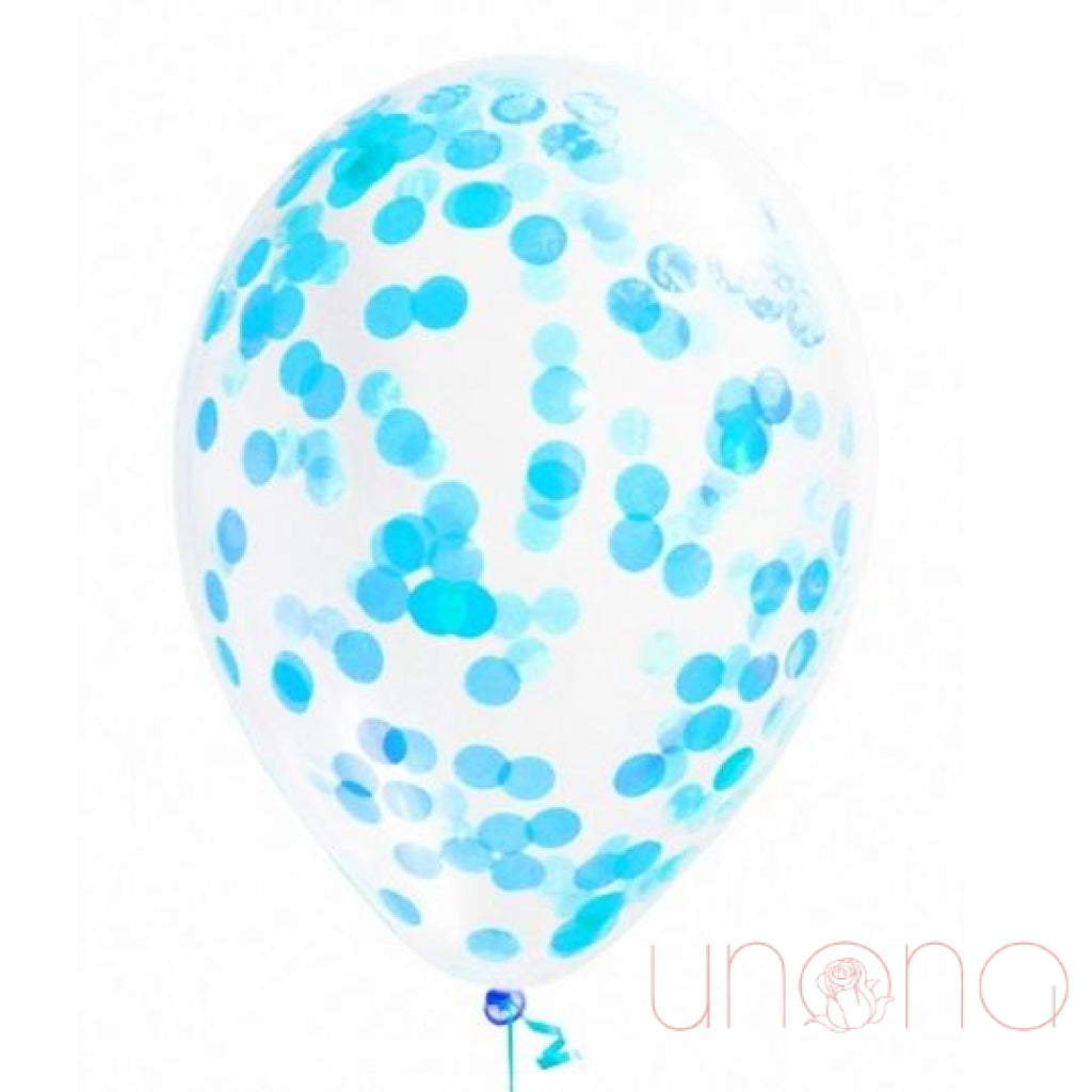 Transparent Balloon with Glitter | Ukraine Gift Delivery.