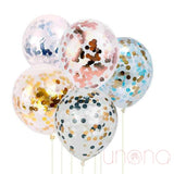 Transparent Balloon with Glitter | Ukraine Gift Delivery.