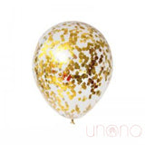 Transparent Balloon with Glitter | Ukraine Gift Delivery.