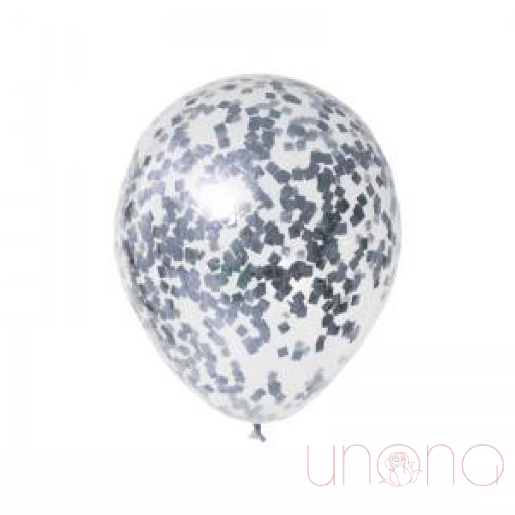 Transparent Balloon with Glitter | Ukraine Gift Delivery.