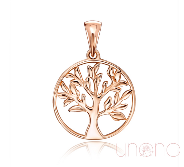 Tree Of Life Gold Heart Pendant Jewelry