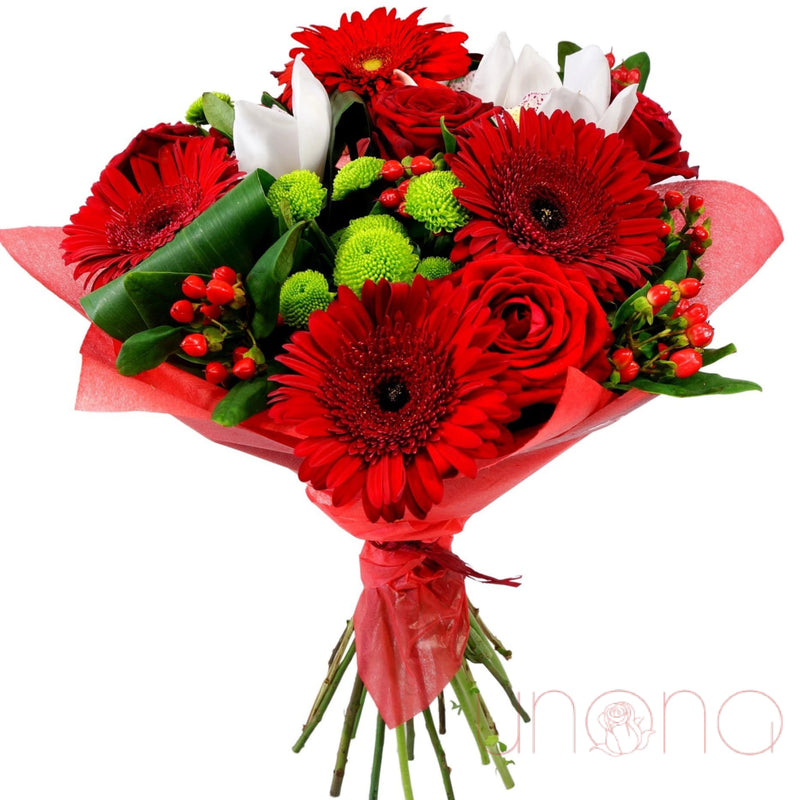 True Love Flower Arrangement | Ukraine Gift Delivery.