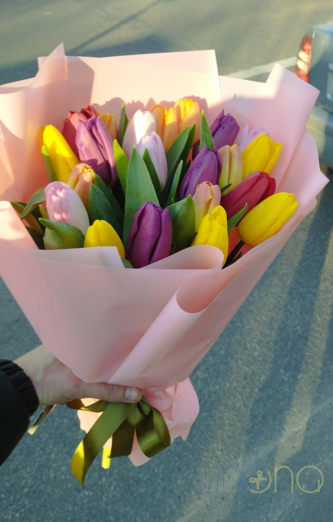 True Love Tulips Bouquet Flowers