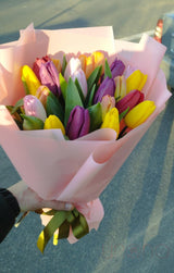 True Love Tulips Bouquet Flowers