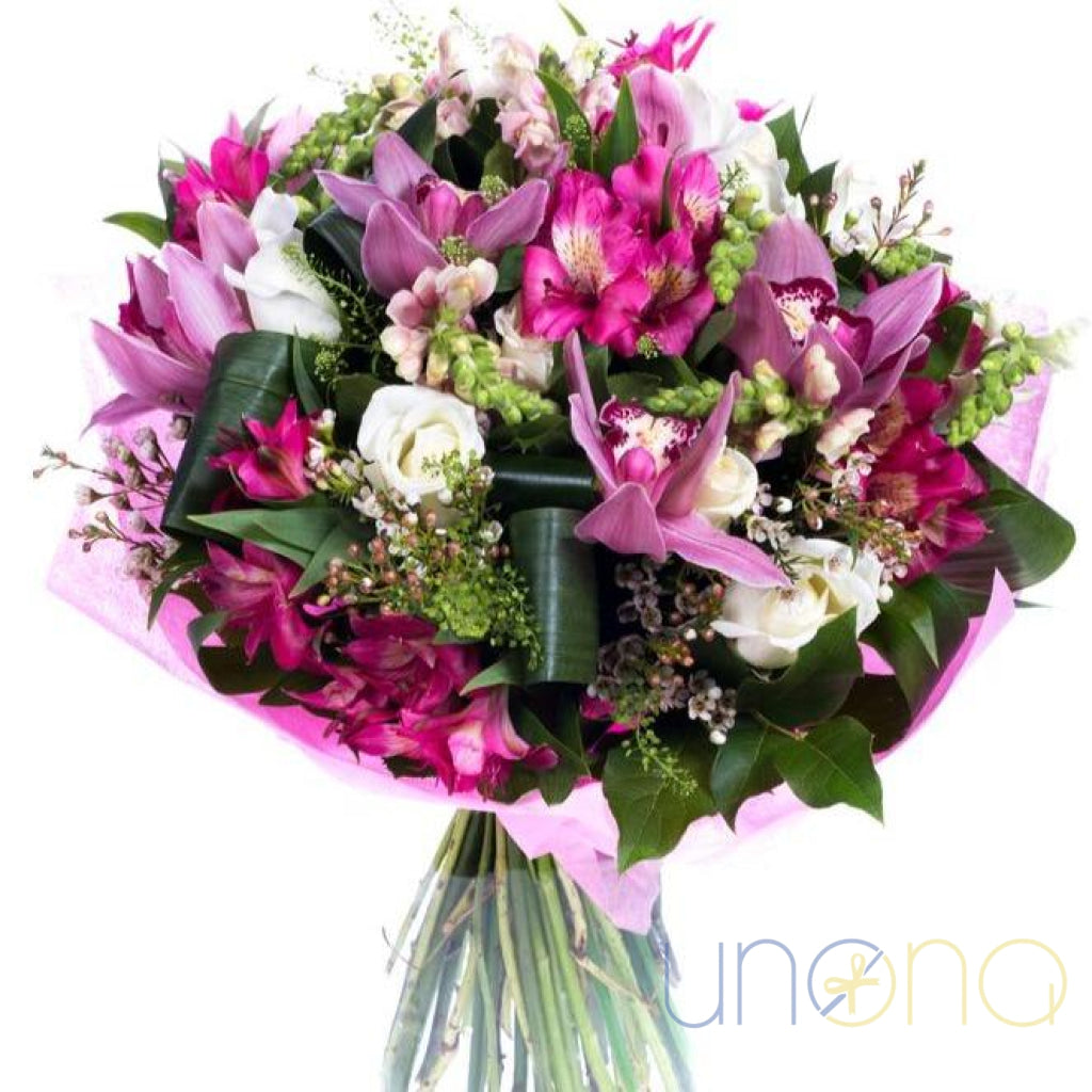 Truly Loving Heart Bouquet | Ukraine Gift Delivery.
