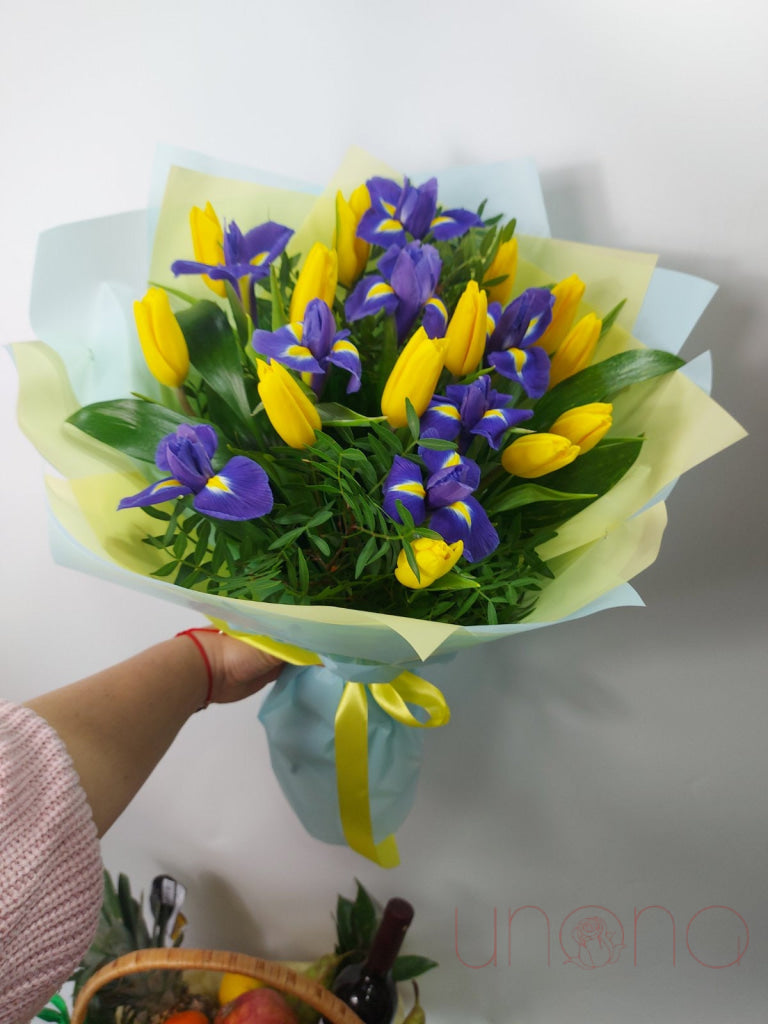 Ukrainian Spring Bouquet Flowers