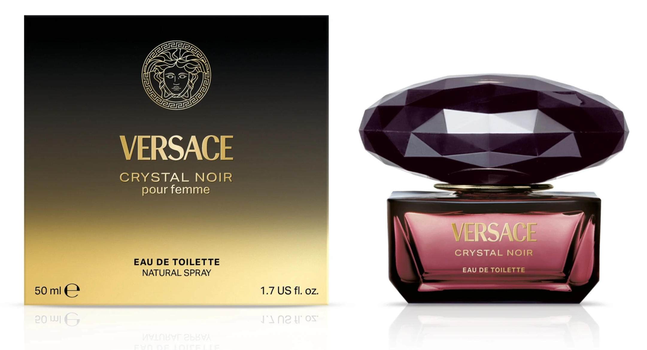Versace Crystal Noir EDT perfume gift delivery in Ukraine