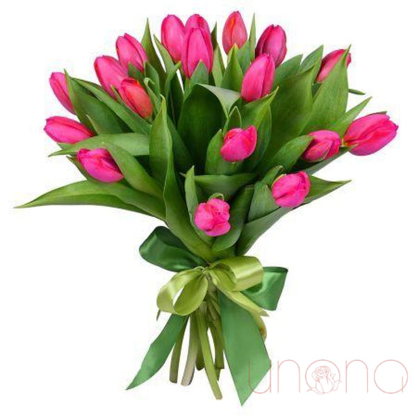 Vivid Tulips Bouquet | Ukraine Gift Delivery.