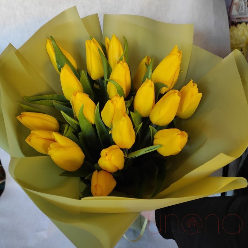 Vivid Tulips Bouquet | Ukraine Gift Delivery.