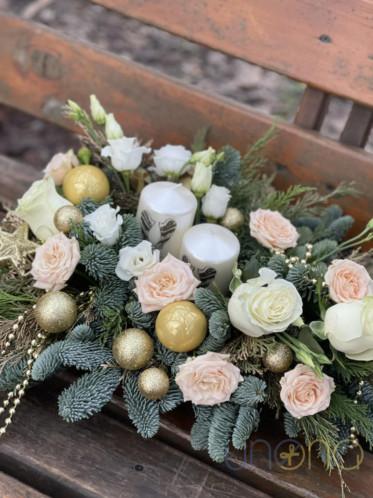 White Christmas Centerpiece By Price