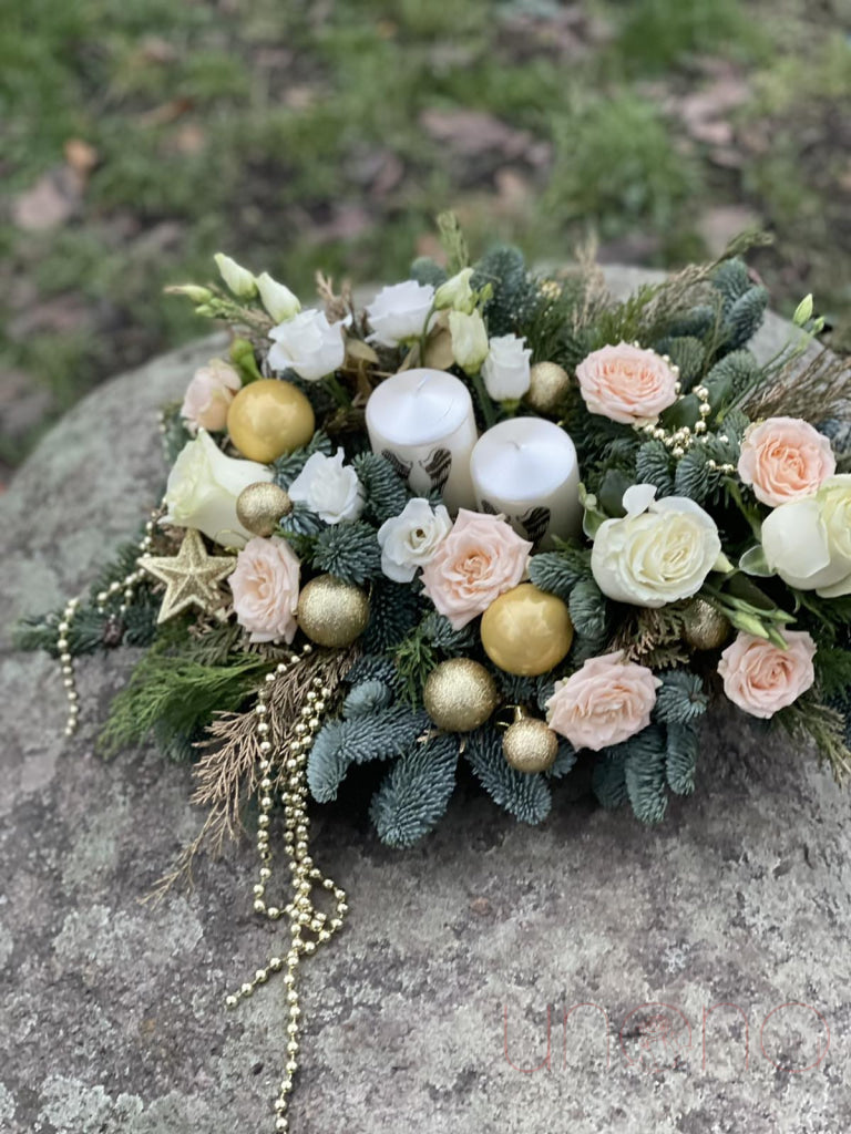 White Christmas Centerpiece By Price