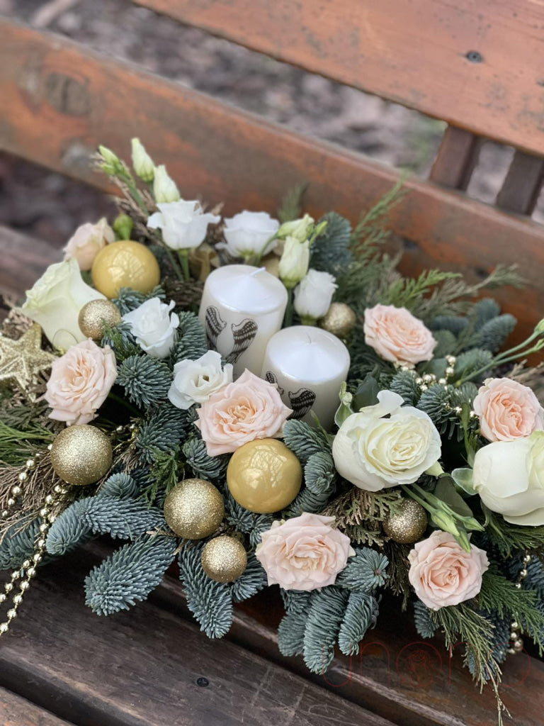 White Christmas Centerpiece By Price