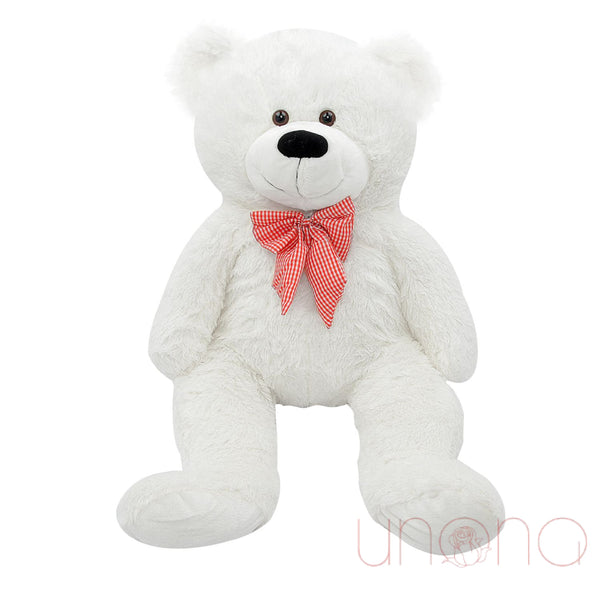 White Teddy Bear | Ukraine Gift Delivery.
