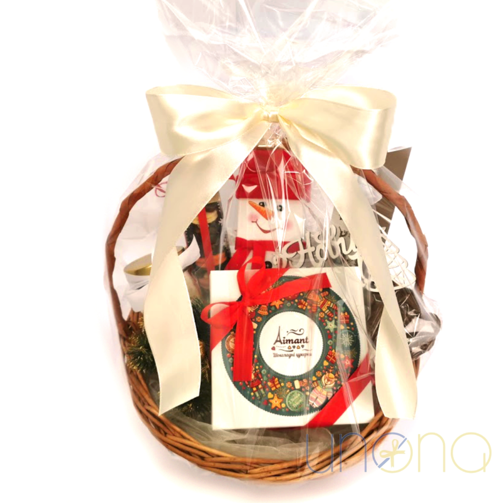 Winter Fairytale Elite Sweets Basket Gift Box