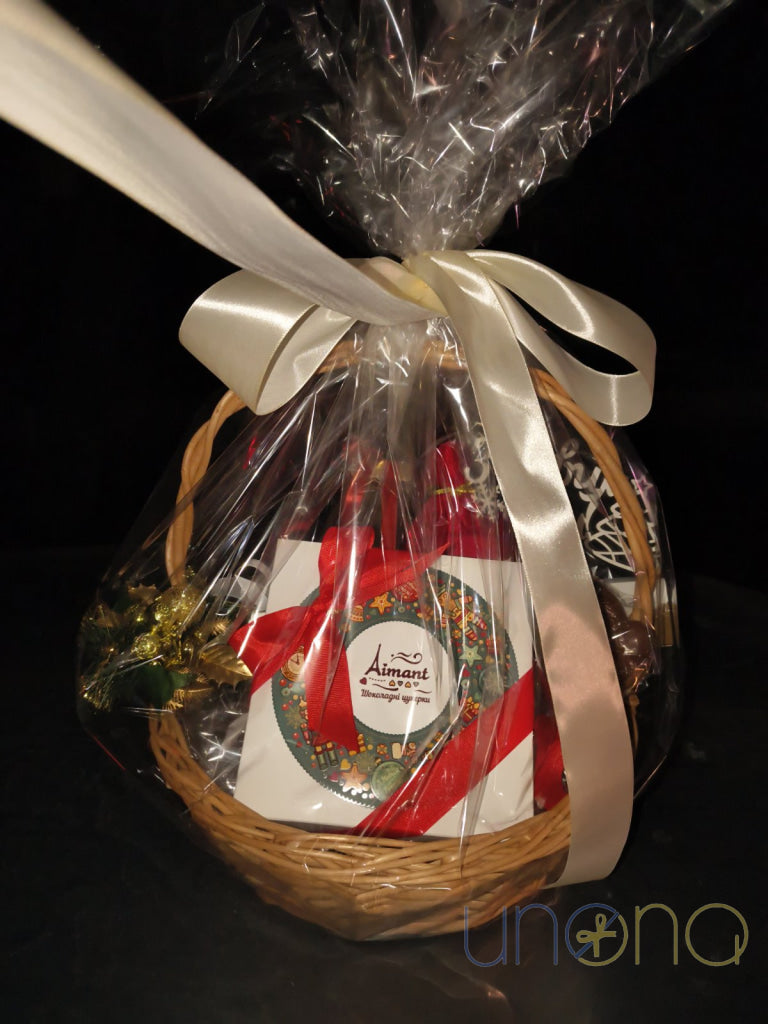 Winter Fairytale Elite Sweets Basket Gift Box