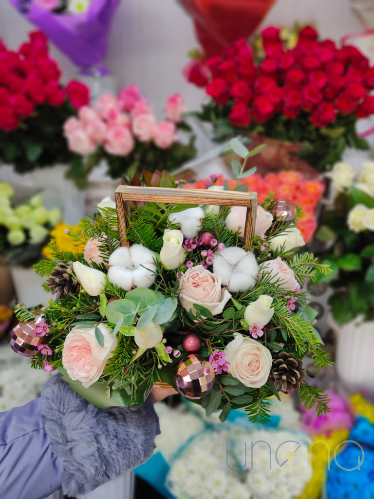 Winter Splendor Arrangement Christmas flowers
