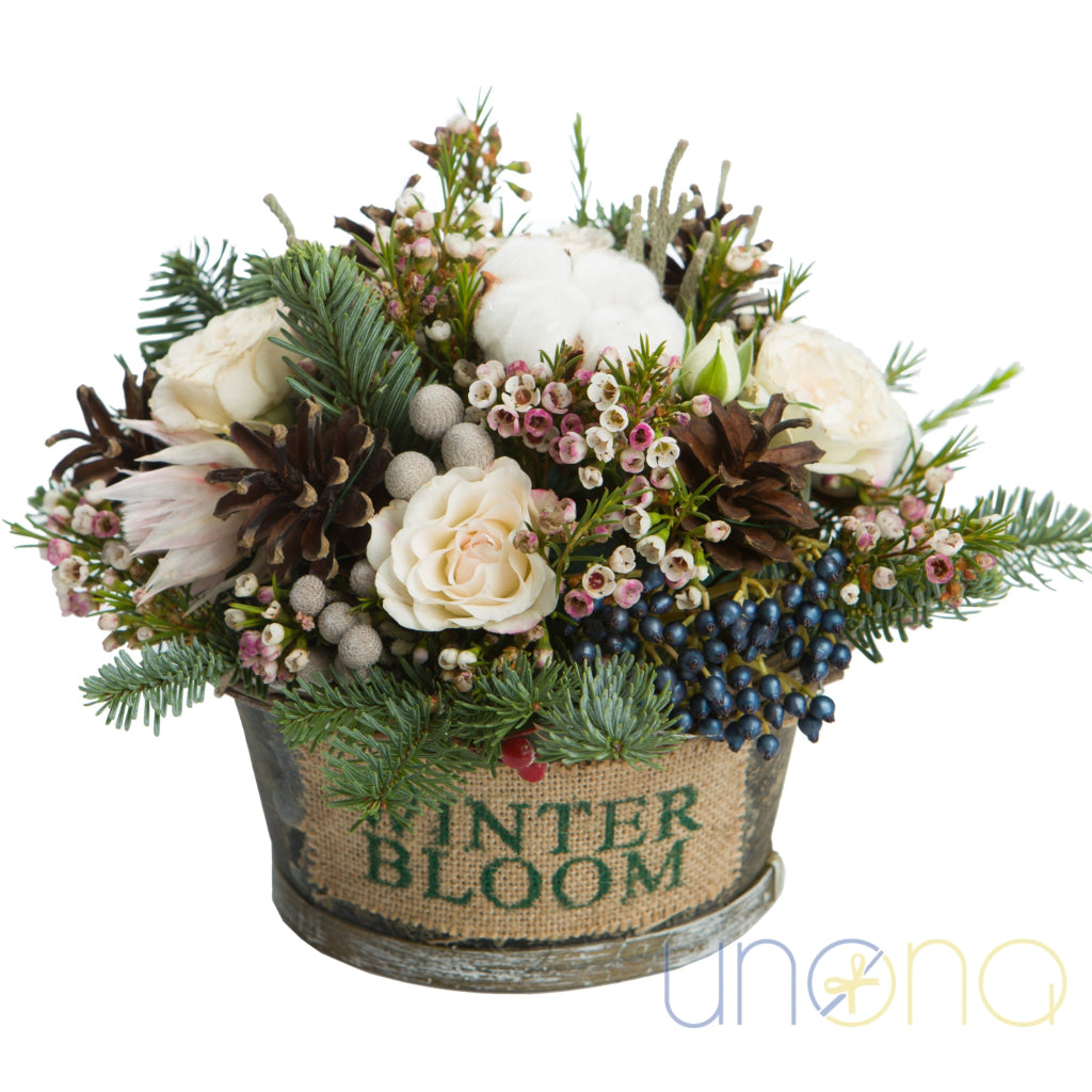 Winter Splendor Arrangement for Delivery in Ukraine - Ukraine Flowers